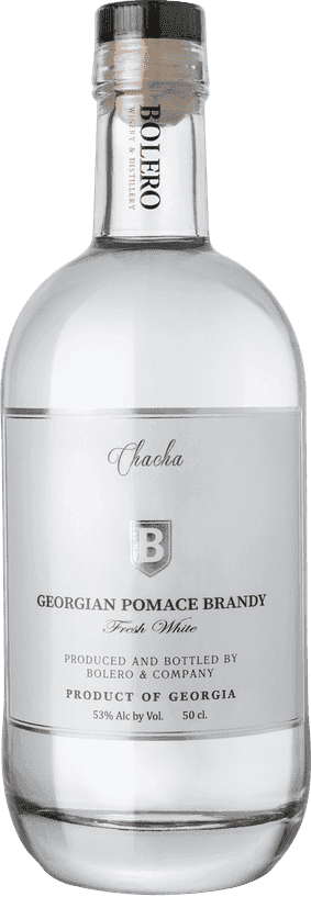 Georgian Chacha wine bottle