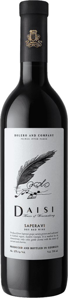 Saperavi wine bottle