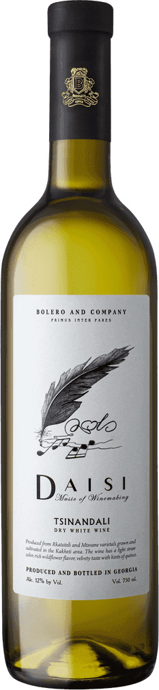 Tsinandali wine bottle