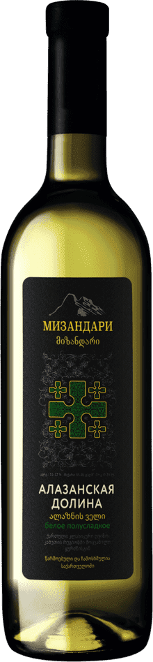 Alazani Valley wine bottle